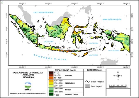Analisis Curah Hujan dan Sifat Hujan April 2020 | BMKG