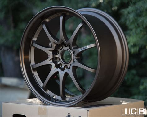 Rays Volk Racing CE28N Bronze Mag Blue Hyper Gold Wheels 18X9.5 +33 Offset 5X120 Concave Face ...