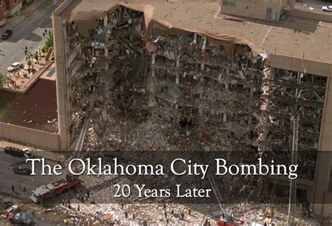 Oklahoma City Bombing: 20 Years Later — FBI