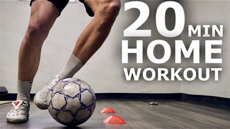 20 Minute Home Workout For Footballers | Full Inside Training Session ...