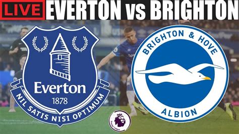 EVERTON vs BRIGHTON 🔴 Live Premier League Football Watch Along - YouTube