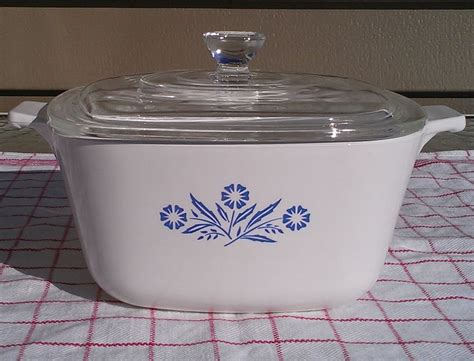 Corning Ware Cornflower Blue Casserole 1.5 A 1 1/2 from anniesavenue on Ruby Lane