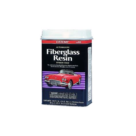 Evercoat Fiberglass Resin 1 Gallon 498 | Auto Paint Prep Supplies