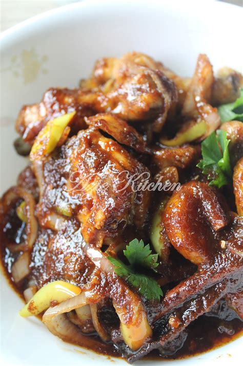 Ayam Masak Kicap Pedas Yang Sedap - Azie Kitchen