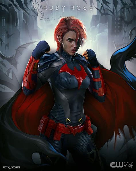 ArtStation - Ruby Rose as Batwoman (fanart)