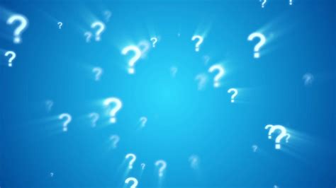 Question Mark Animated Looping Background Blue Stock Footage,#Animated# ...