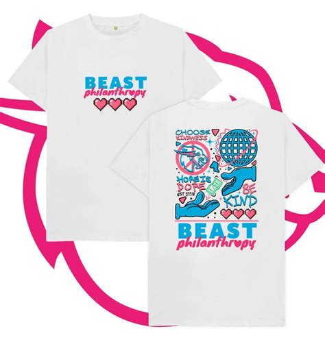 MrBeast T-shirts | Official Beast Philanthropy Merch