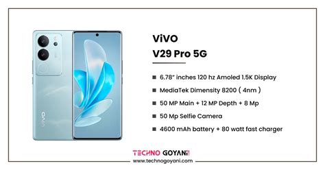 ViVO V29 Pro 5G Full Specifications & Price - Techno Goyani