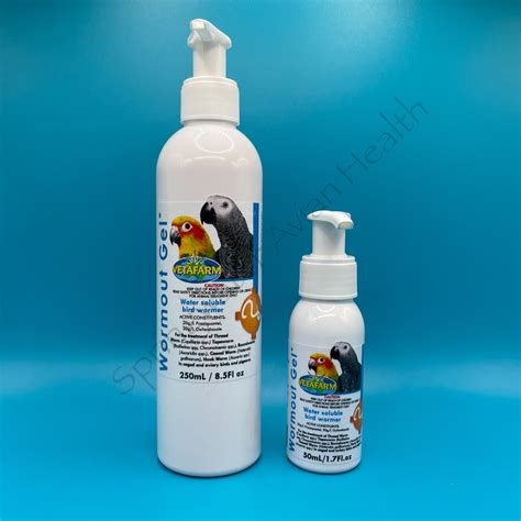 Vetafarm Wormout Gel 50ml & 250ml - Springwater Avian Health