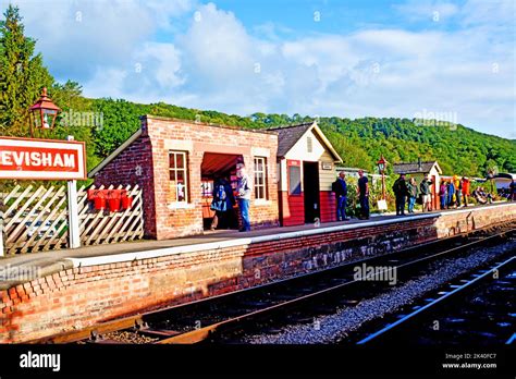 Levisham Railway Station, North Yorkshire Moors Railway, England Stock Photo - Alamy