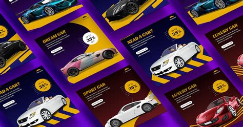 Car Banner Templates by nmc2010 on Envato Elements