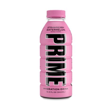 Prime Strawberry Watermelon Sports Drink Bottle, 16.9 fl oz - Mariano’s