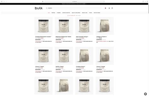 Bulk Powders - Bespoke visuals for products & brands