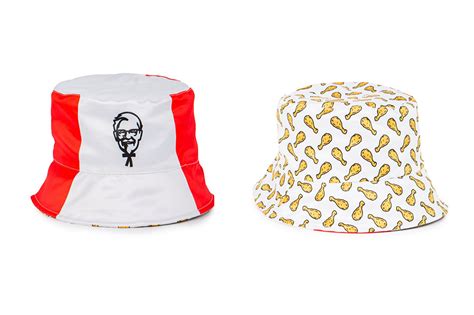 KFC UK Has Launched Bucket Hats & More Fried Chicken-Themed Merch