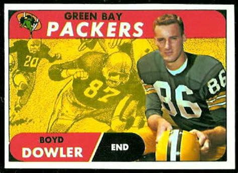 1968 Topps #105 Boyd Dowler