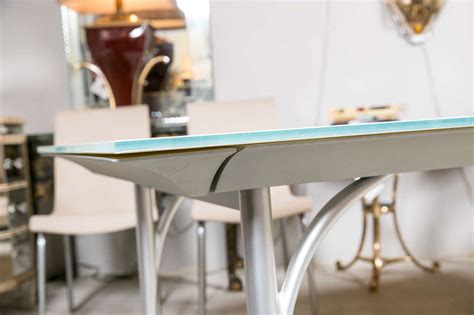 Roche Bobois Dining Table with Extendable Leave at 1stDibs