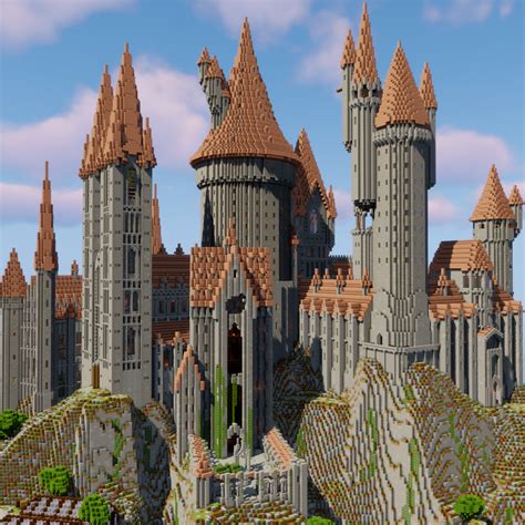 Minecraft Hogwarts Castle