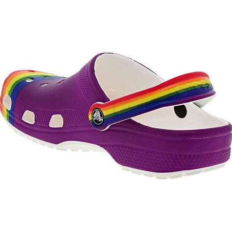 Crocs Classic Rainbow Dye | Adult Clog Sandals | Rogan's Shoes