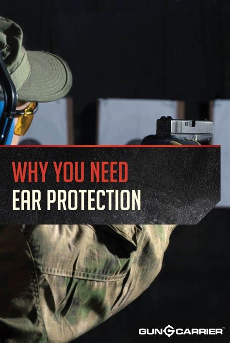 Shooting Ear Protection | Ear protection for shooting, Ear protection, Protection