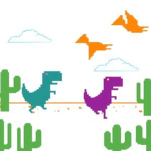 2 Player Dino Run