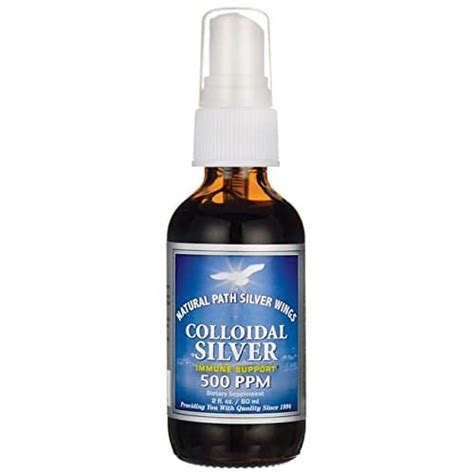 Colloidal Silver Spray 500 ppm - 2 oz - Fresh Start Nutrition