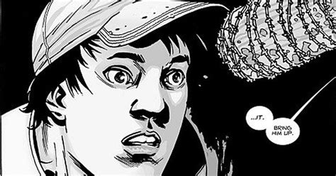 Negan Killing Glenn in The Walking Dead Comic Books | POPSUGAR ...