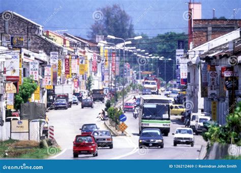 Sungai Siput town editorial stock image. Image of mukim - 126212469