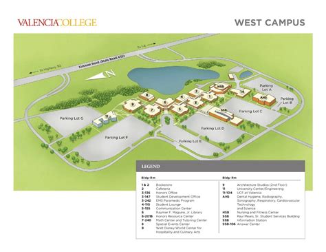 /Valencia-College-Campus-Map-West by Valencia College - Issuu