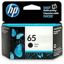 HP DeskJet 3755 Compact All-in-One Photo Printer with HP 65 Black Ink Cartridge (N9K02AN ...