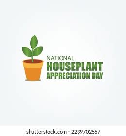 Vector Graphic National Houseplant Appreciation Day Stock Vector ...