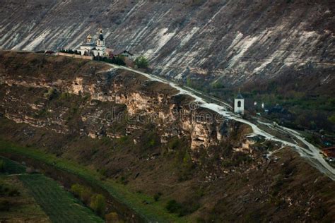 Beautiful Panoramic View. Popular Travel Destination in Moldova Stock ...