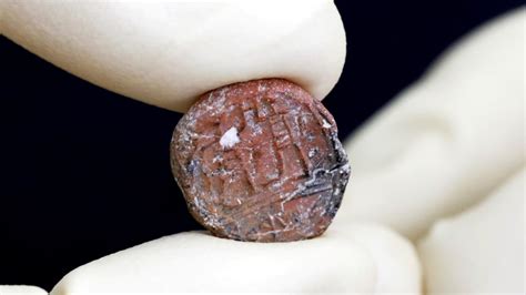 Researchers Find 2,700-Year-Old 'Governor Seal' In Jerusalem