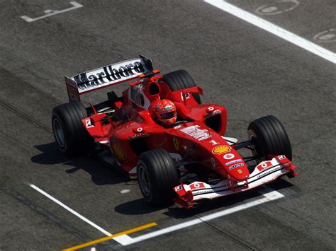 Michael Schumacher in 2004 - Ferrari