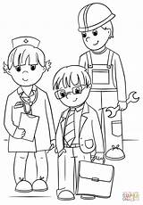 Best 20 Community Helpers Coloring Pages For Toddlers  Home Family sketch template