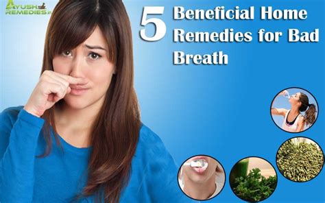 5 Home Remedies for Bad Breath, Keep Your Mouth Healthy