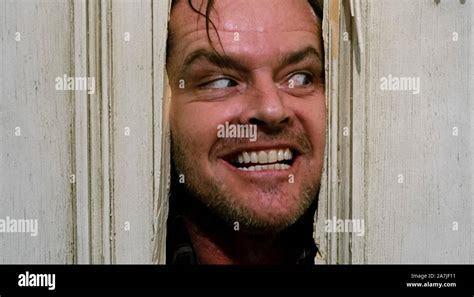 Jack Torrance played by Jack Nicholson from The Shining (1980) directed ...