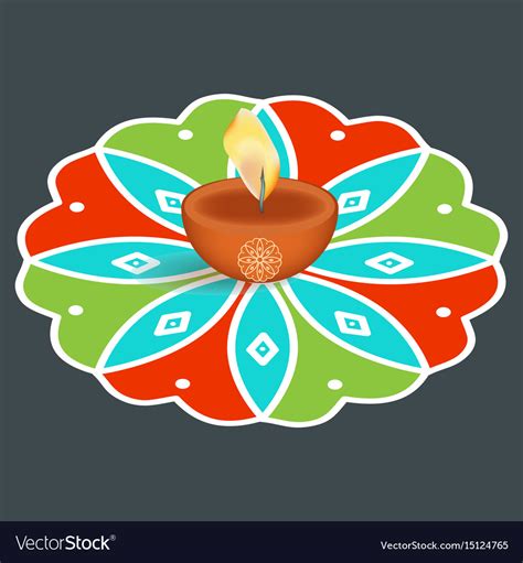 Diwali holiday background Royalty Free Vector Image