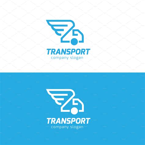 Transport Logo ~ Logo Templates ~ Creative Market