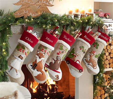 pottery barn stockings woodland - Well-Fixed Weblogs Picture Show