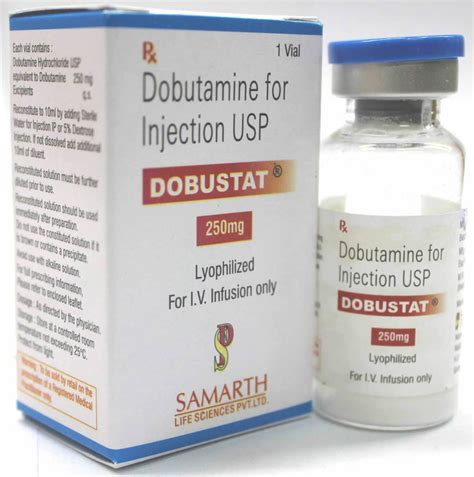 Dobutamine - Uses,, Dose, Stress Test, Side Effects