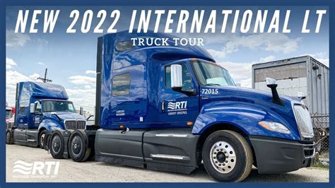 New 2022 International LT - Truck Tour - Riverside Transport Inc. - YouTube