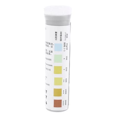 Generic 20 Strips Urinalysis Glucose Diabetes Urine Test Strip For Urinalysis Anti-VC GXMA ...