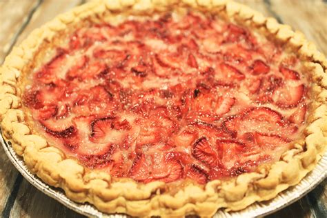 My Grandmother's Strawberry Custard Pie - | Recipe | Custard pie, Custard pie recipe, Strawberry ...