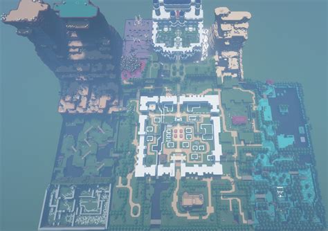 My "TLoZ : The Minish Cap" map recreation - Part 2 : Minecraftbuilds