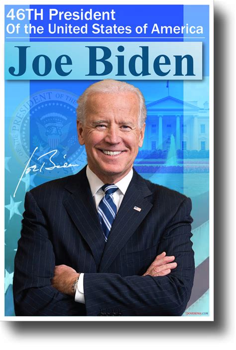 46th President of the United States Joe Biden - NEW President USA POSTER