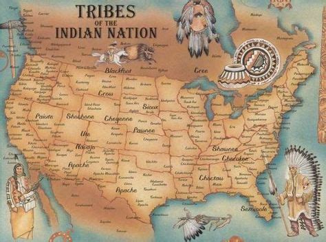 sioux nation | Native american map, Native american tribes map