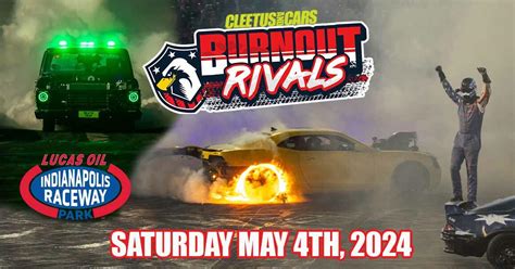 Freedom Factory, LLC Cleetus & Cars Burnout Rivals Indy Registration tickets