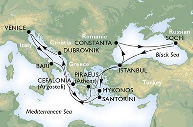 New Eastern Mediterranean Itinerary - Mediterranean Cruise | MSC Cruises