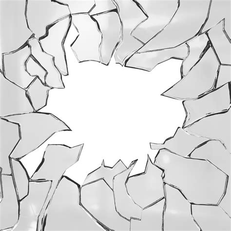 🥇 Image of hole glass backgrounds crack png broken overlay - 【FREE ...