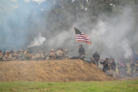 Re-enactment of the Battle Of Fort Wagner, Boone Hall 2013 - vanessak